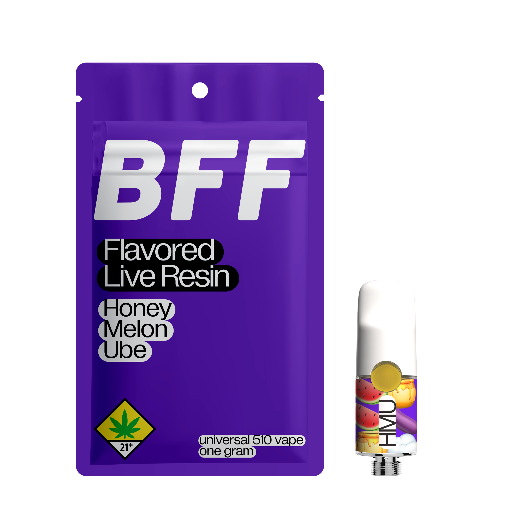HMU - Honey Melon Ube | Flavored Live Resin | 1g | DOH
