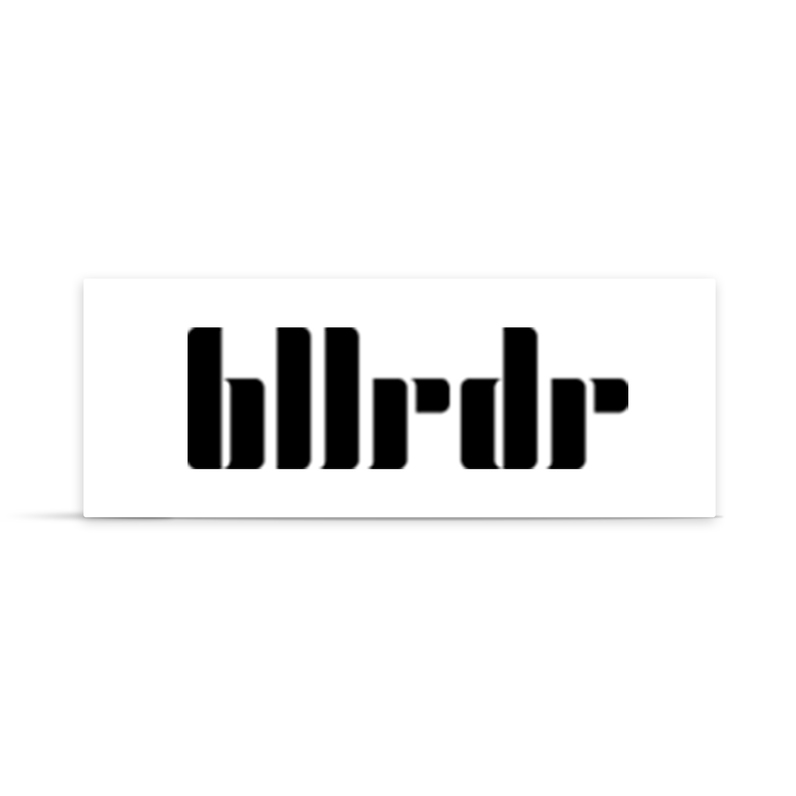 BLLRDR logo