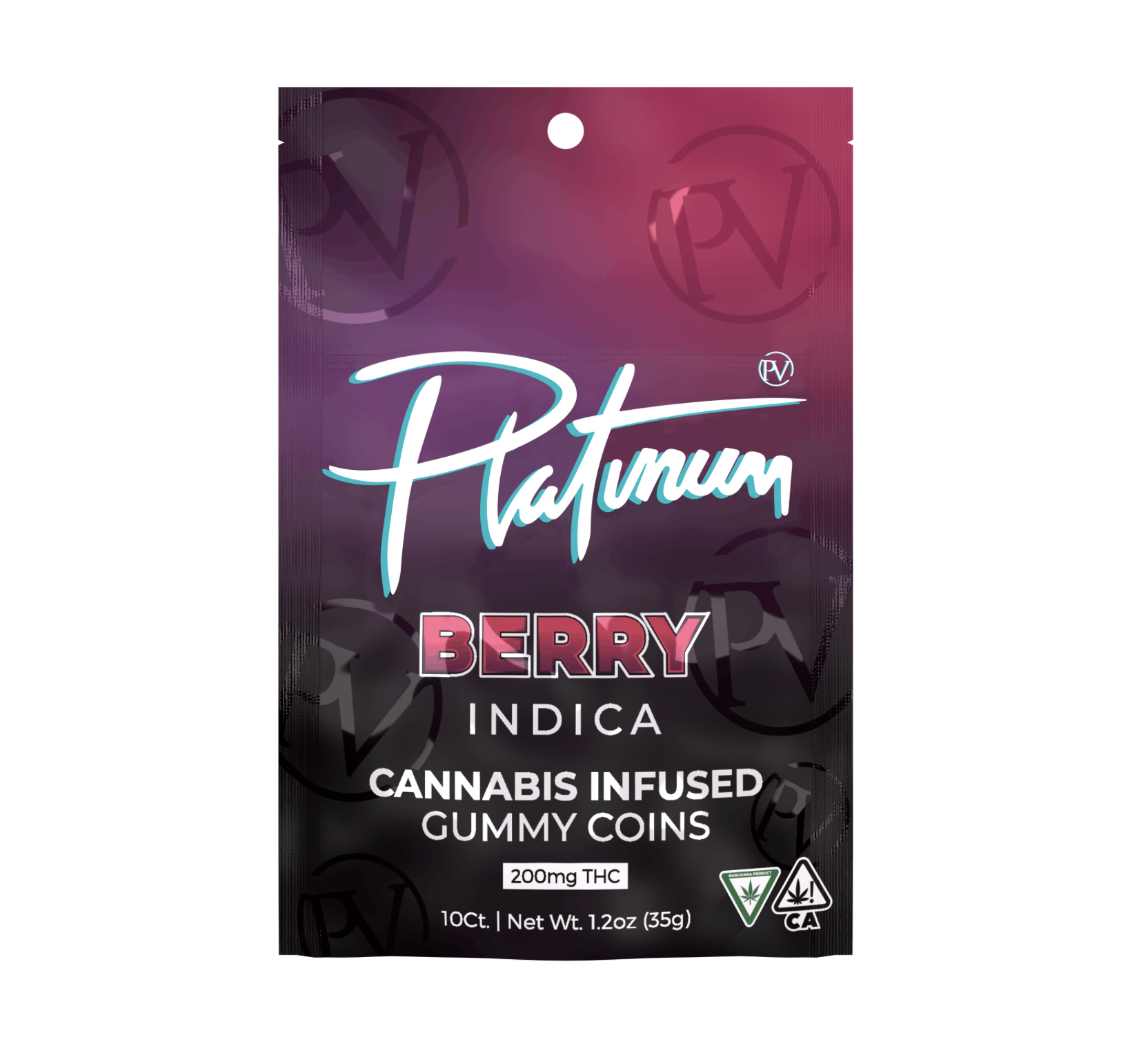 Platinum Vape | Berry Gummies | 200mg