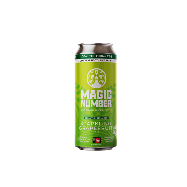 Magic Number: Sparkling Grapefruit Soda