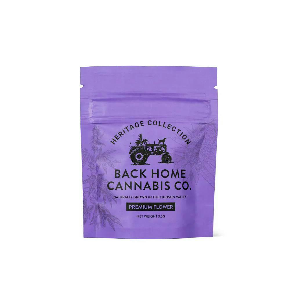 BACK HOME CANNABIS CO - GORILLA GLUE - 3.5G - HYBRID