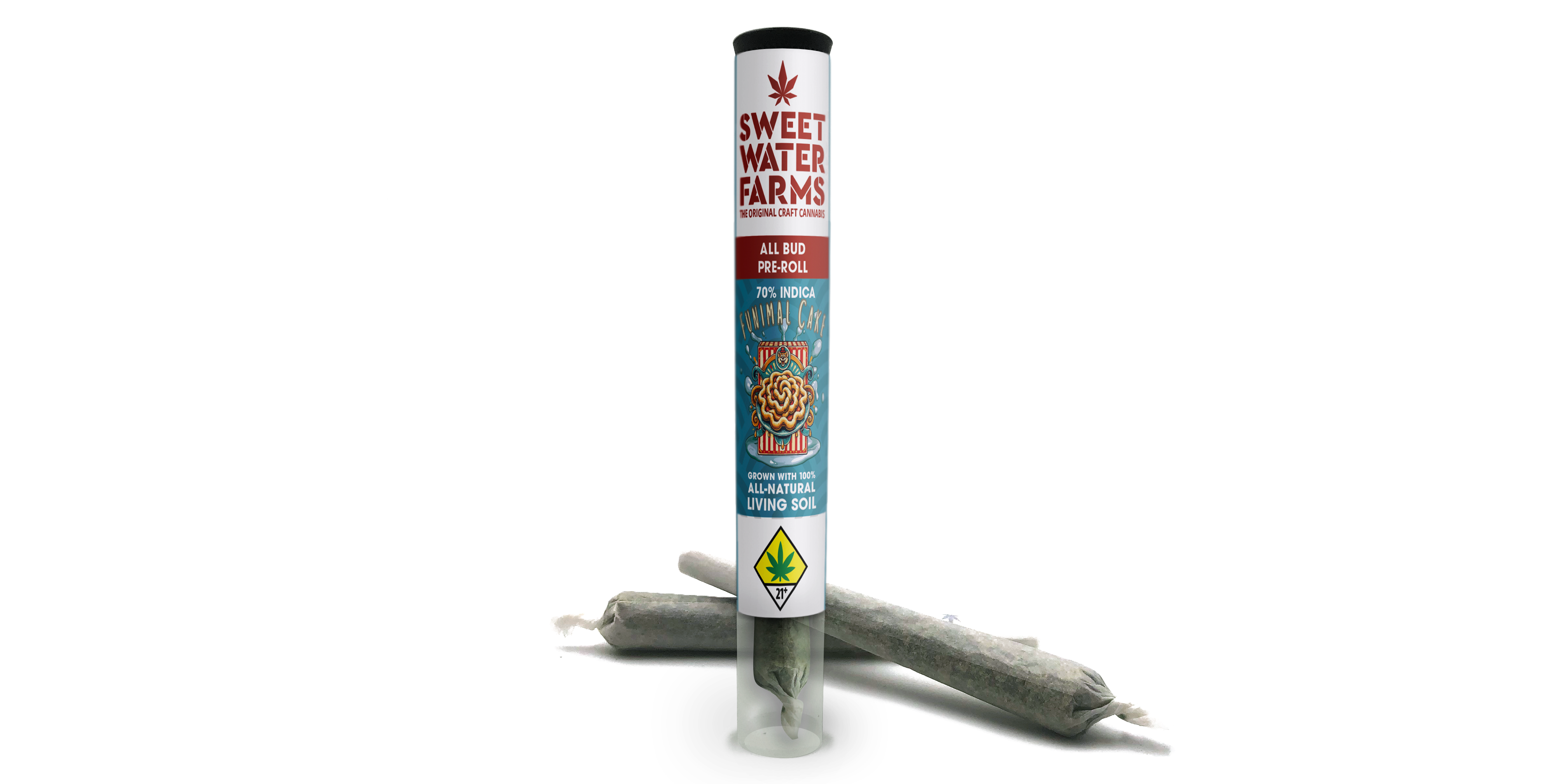 Funimal Cake Pre-Roll 2pk | 1g (DOH)