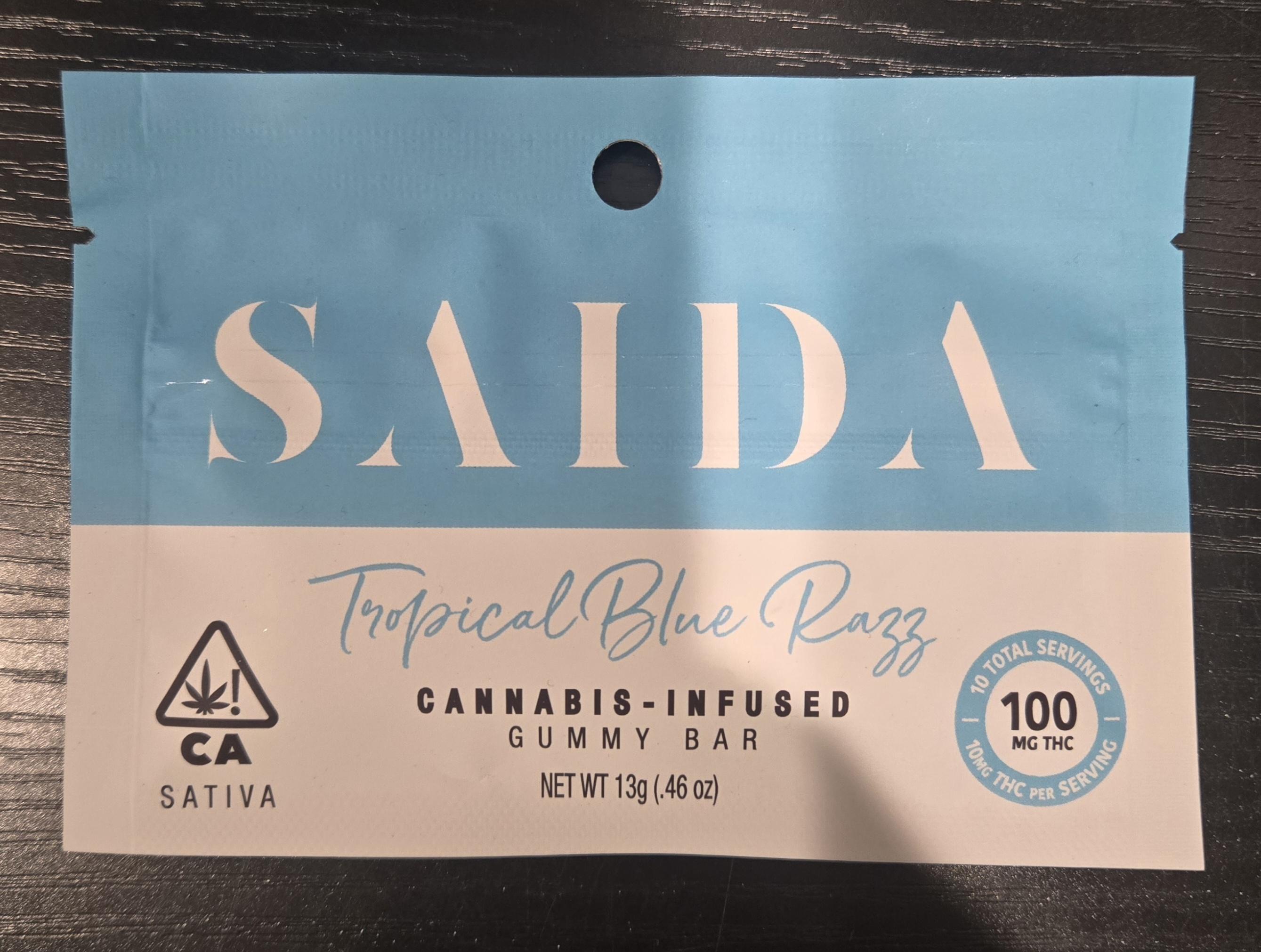 Saida — Tropical Blue Razz Single