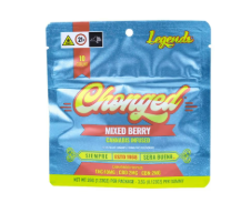 #649 | Cheech & Chong Legends | Chonged- Mixed Berry | Distillate Gummies |  THC:10mg CBD:2mg: CBN: 2mg | 10pc | 100mg
