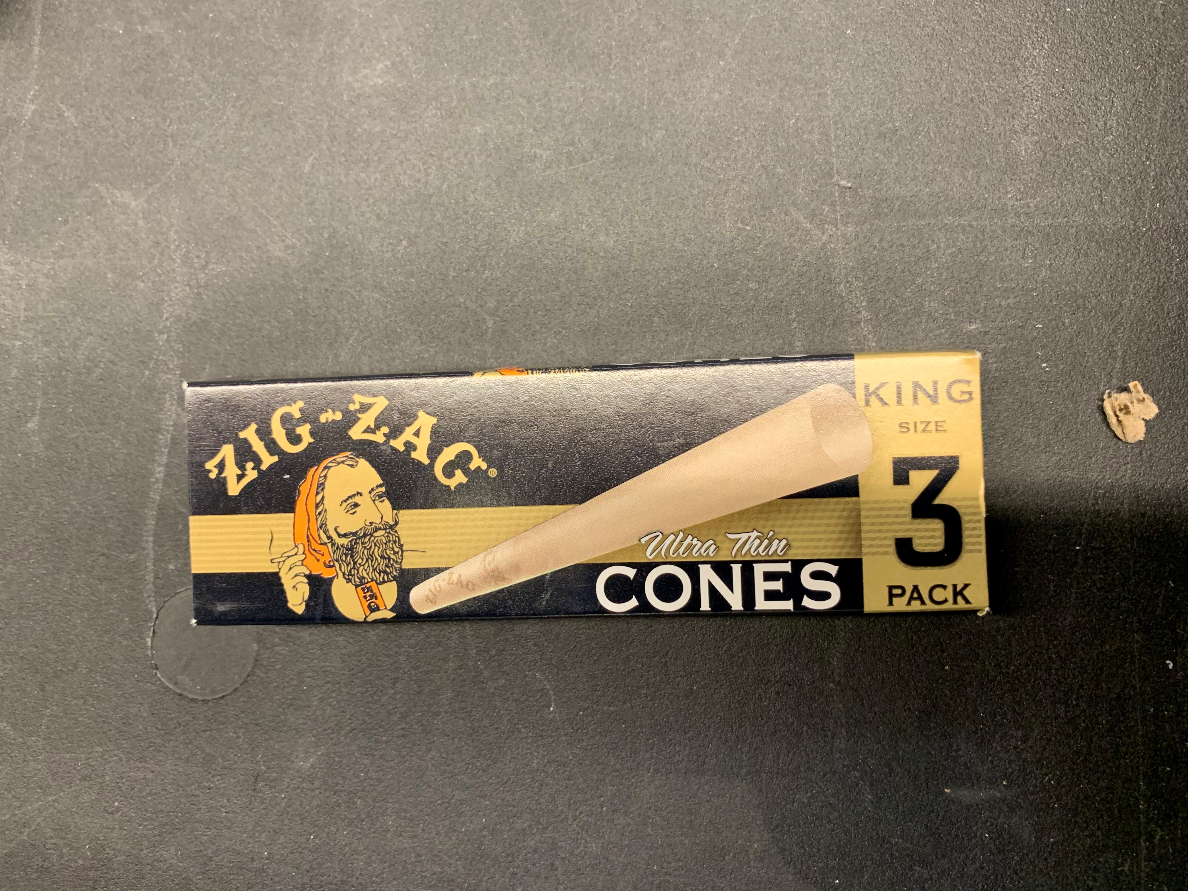 WYN - $2 Zig-Zag King 3Pk Ultra Thin Cones