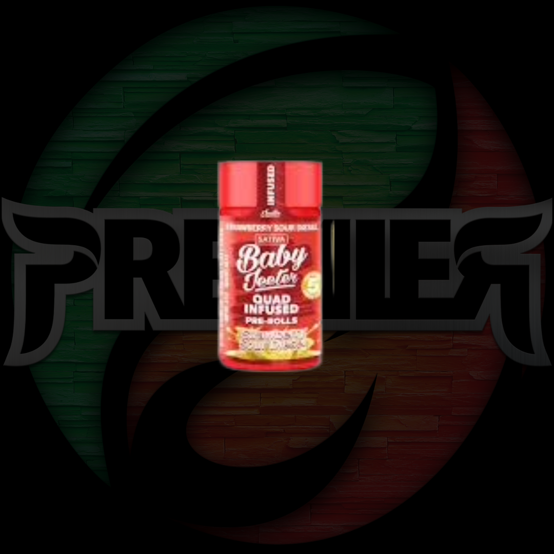 Jeeter Quad Infused 5pk Strawberry Sour Diesel