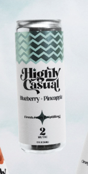 Blueberry Pineapple Seltzer 2mg