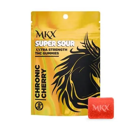 MKX - Chronic Cherry 200MG Super Sour Gummies