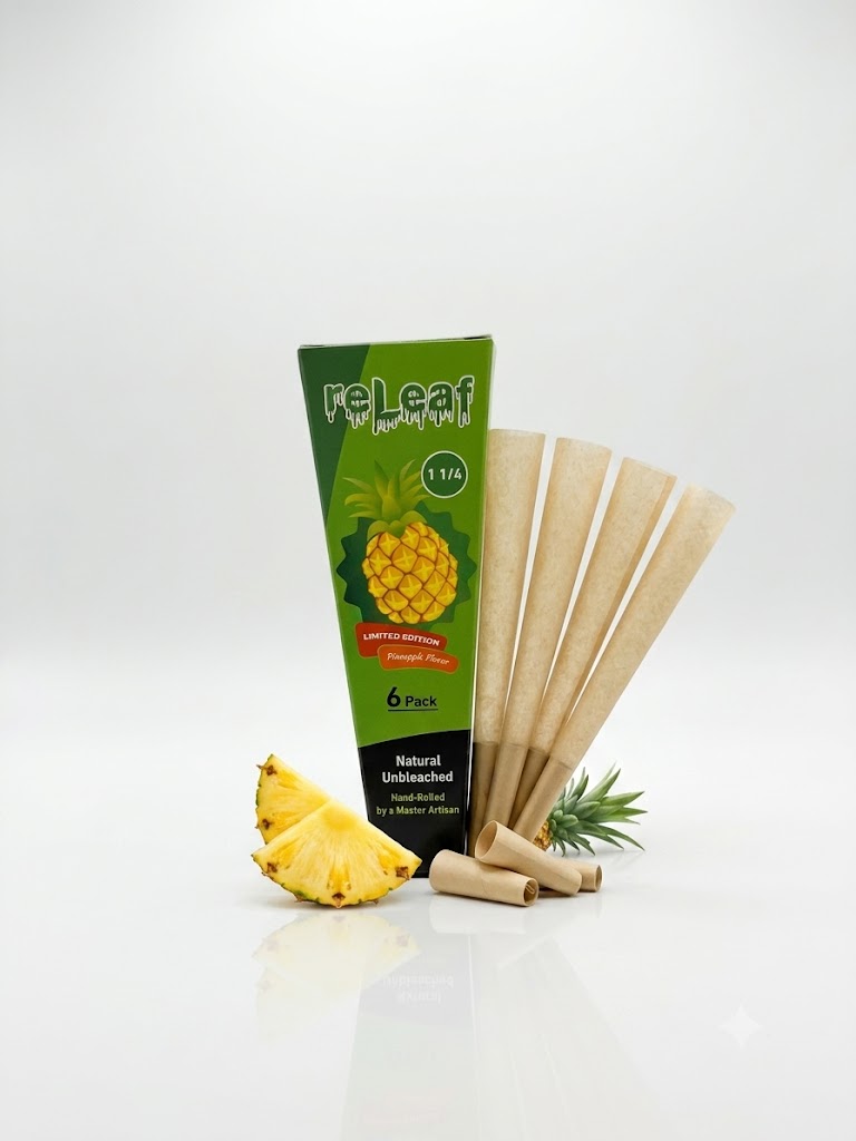 ReLeaf Cones - Pineapple 1 1/4 6pk