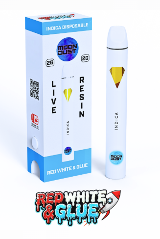 Red, White, and Glue | Live Resin AIO | 2g