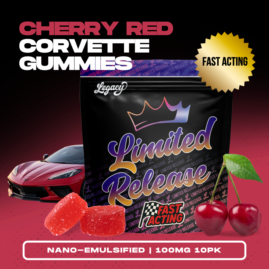 Gummies Cherry Red Corvettes Fast
