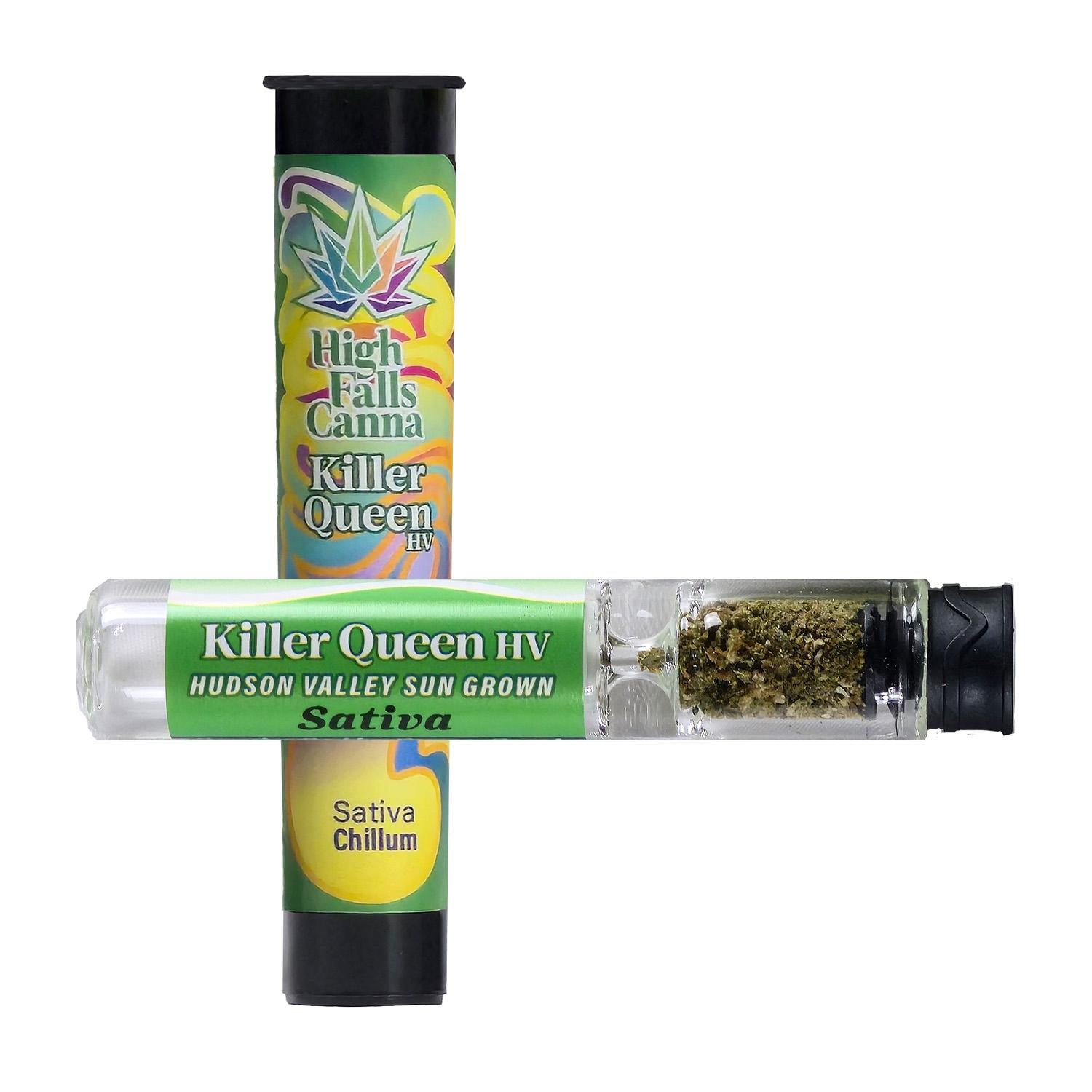 High Falls Canna | 0.33g Prepacked Chillum | Killer Queen