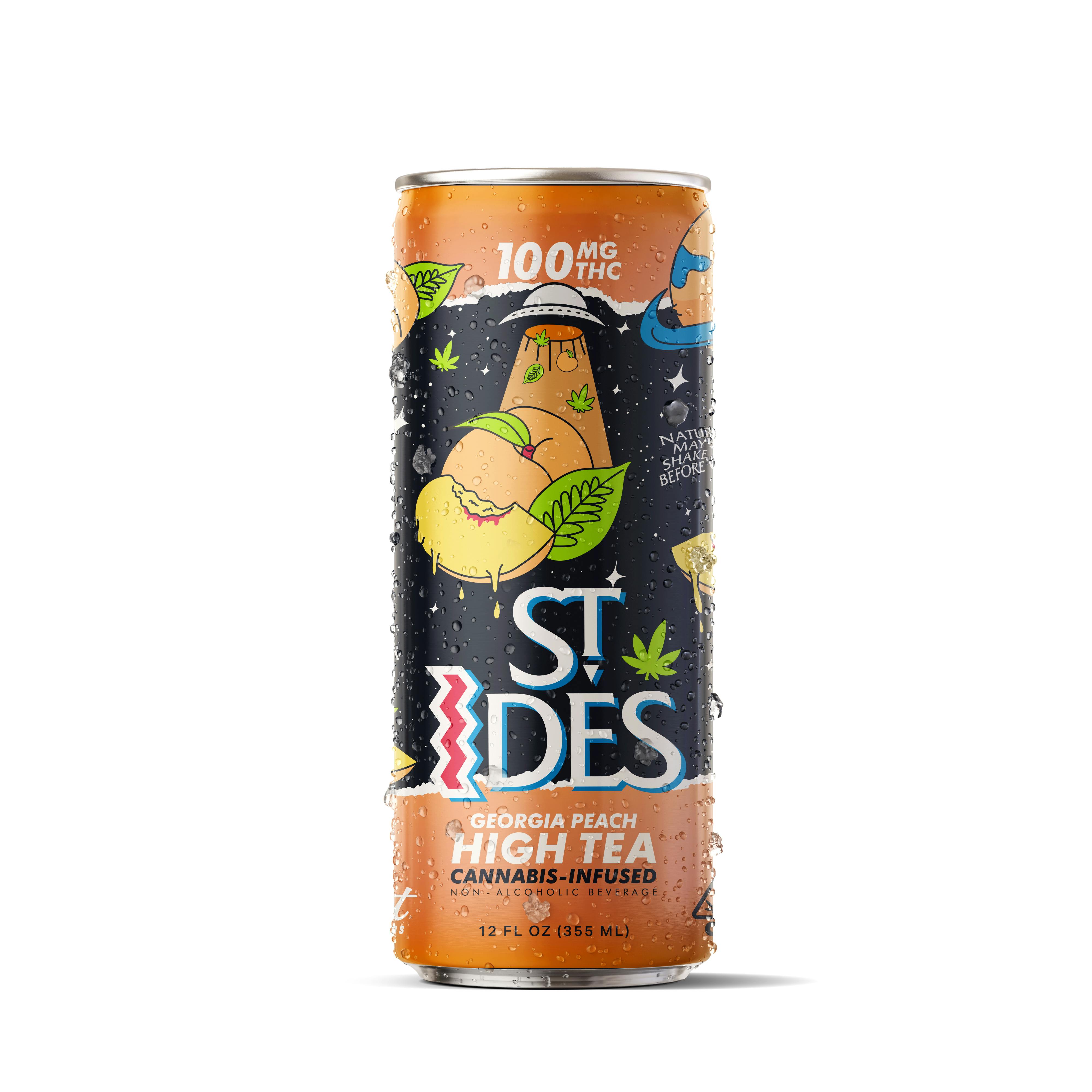 StIdes - Georgia Peach Tea 100mg