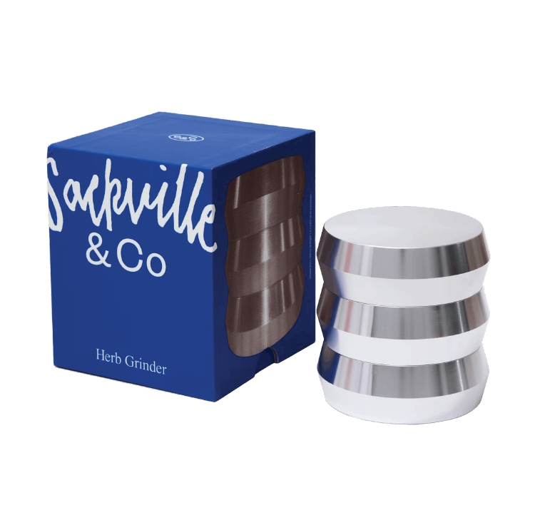 Accessories 3pc Gilded Grinder Silver