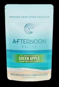 Gummies | Green Apple | 200mg 2pk | Afternoon Delite