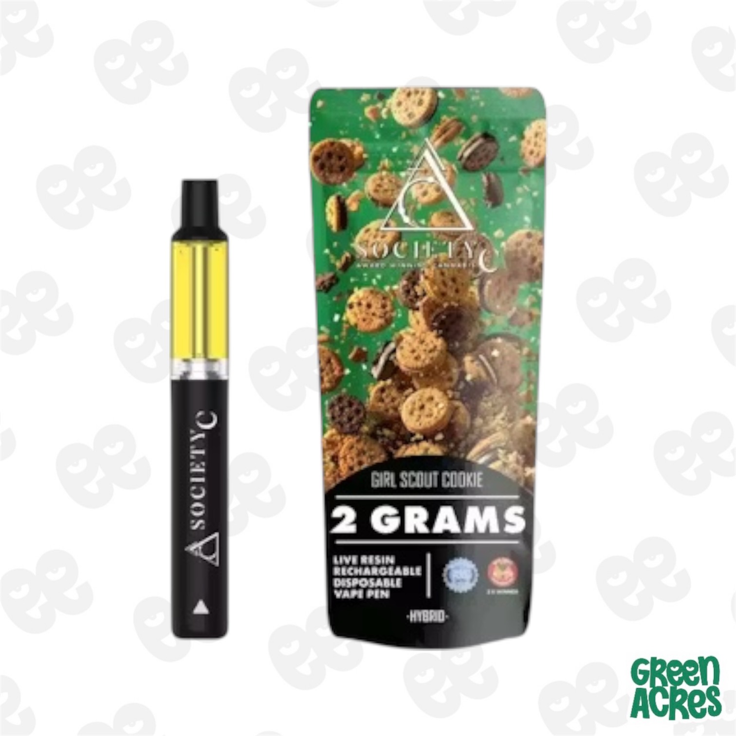 Girl Scout Cookie 2G Live Resin Vape Disposable