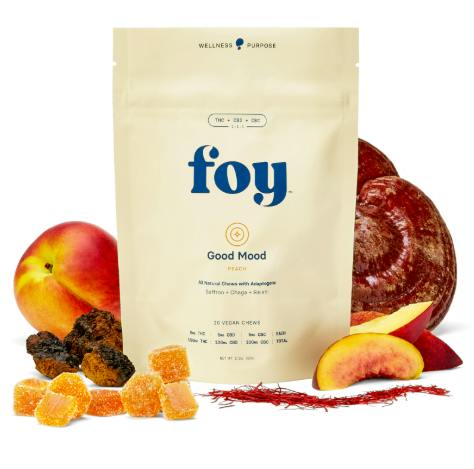 Foy | Goodmood Peach | Gummies | 100mg