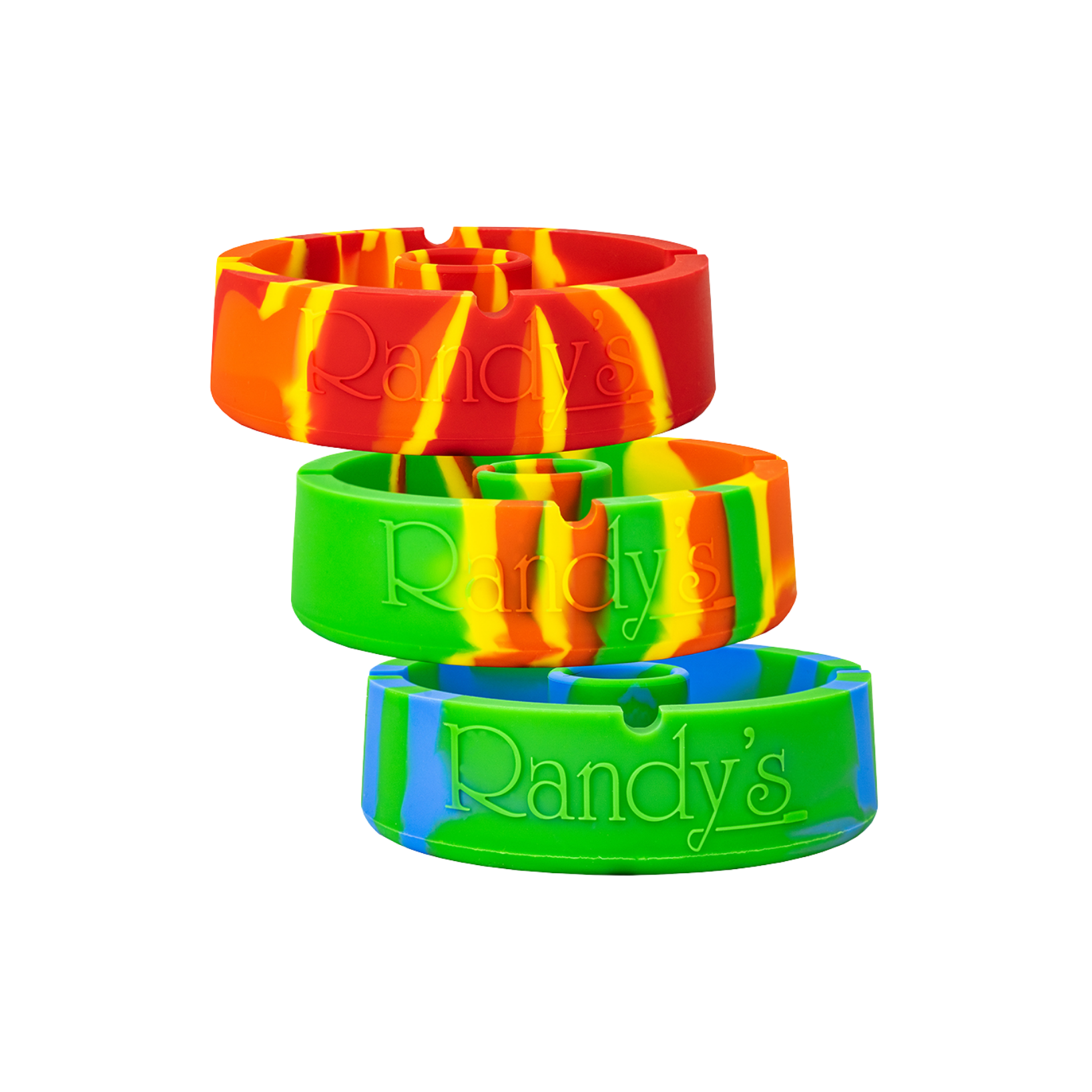 Randy's - Heavy Duty & Durable 5" Circle Silicone Ashtray
