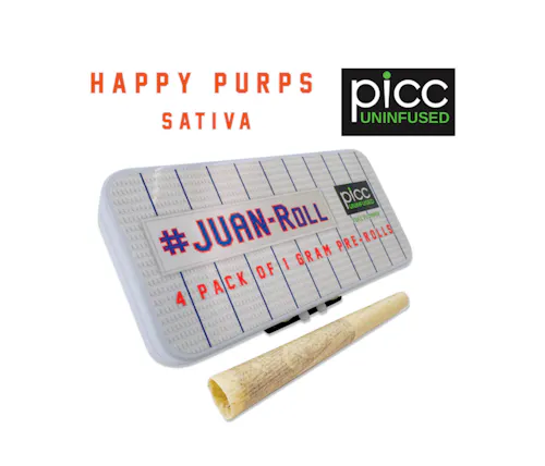 #juan Roll Happy Purps 4pk