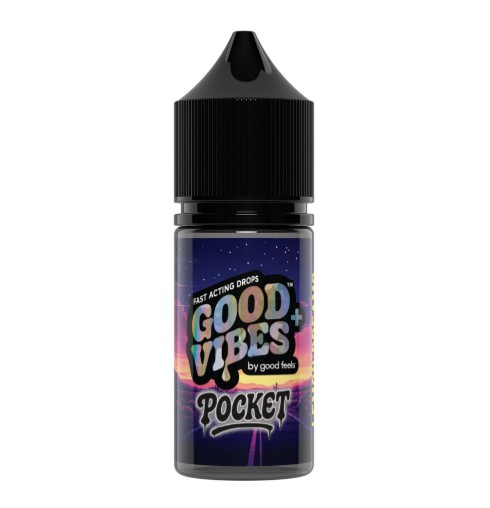 150mg Good Vibes POCKET Fast Acting Syrup - Lemon Sleep (I)