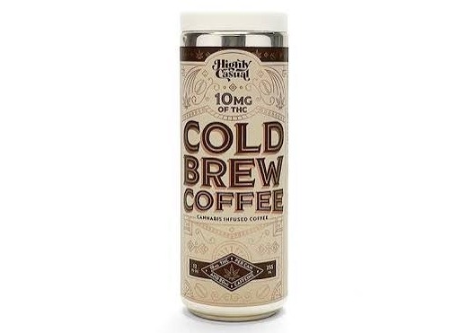 Highly Casual - Cold Brew 10mg THC: 80mg Caffeine