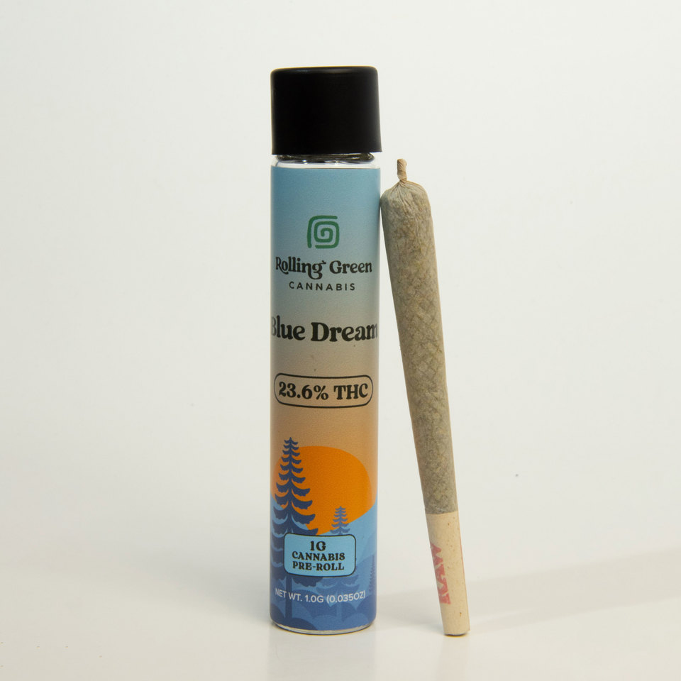 Rolling Green - Blue Dream Preroll - 1g