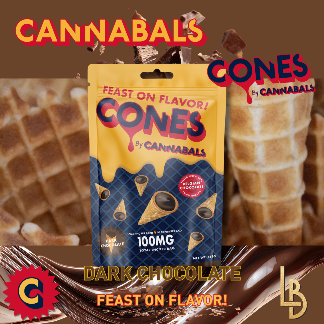 Cones | Dark Chocolate | 100mg