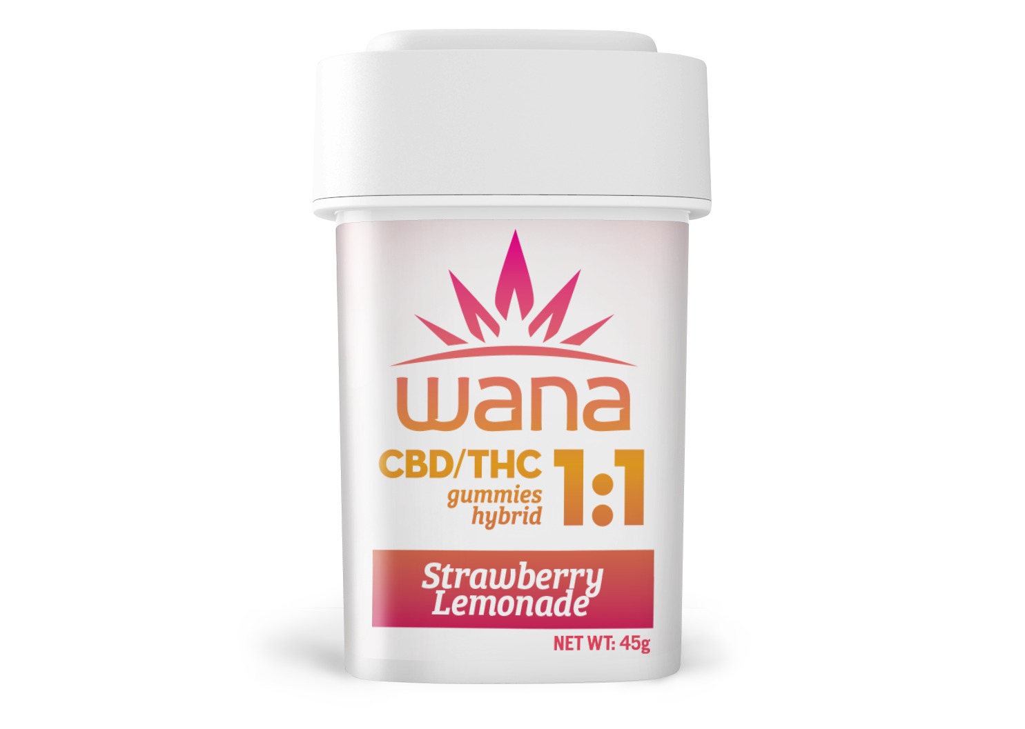 Sour Strawberry Lemonade 1:1 Gummies | 100mg