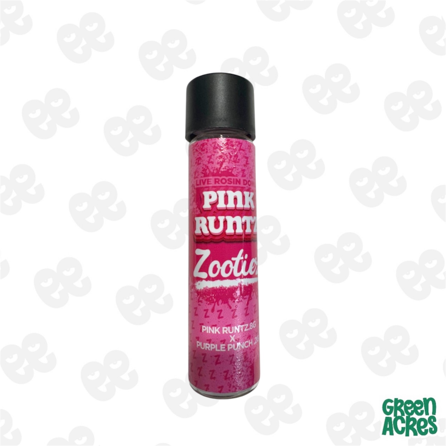 Zootiez: Purple Punch x Pink Runtz 1G Live Rosin Donut (.2g x.8g)