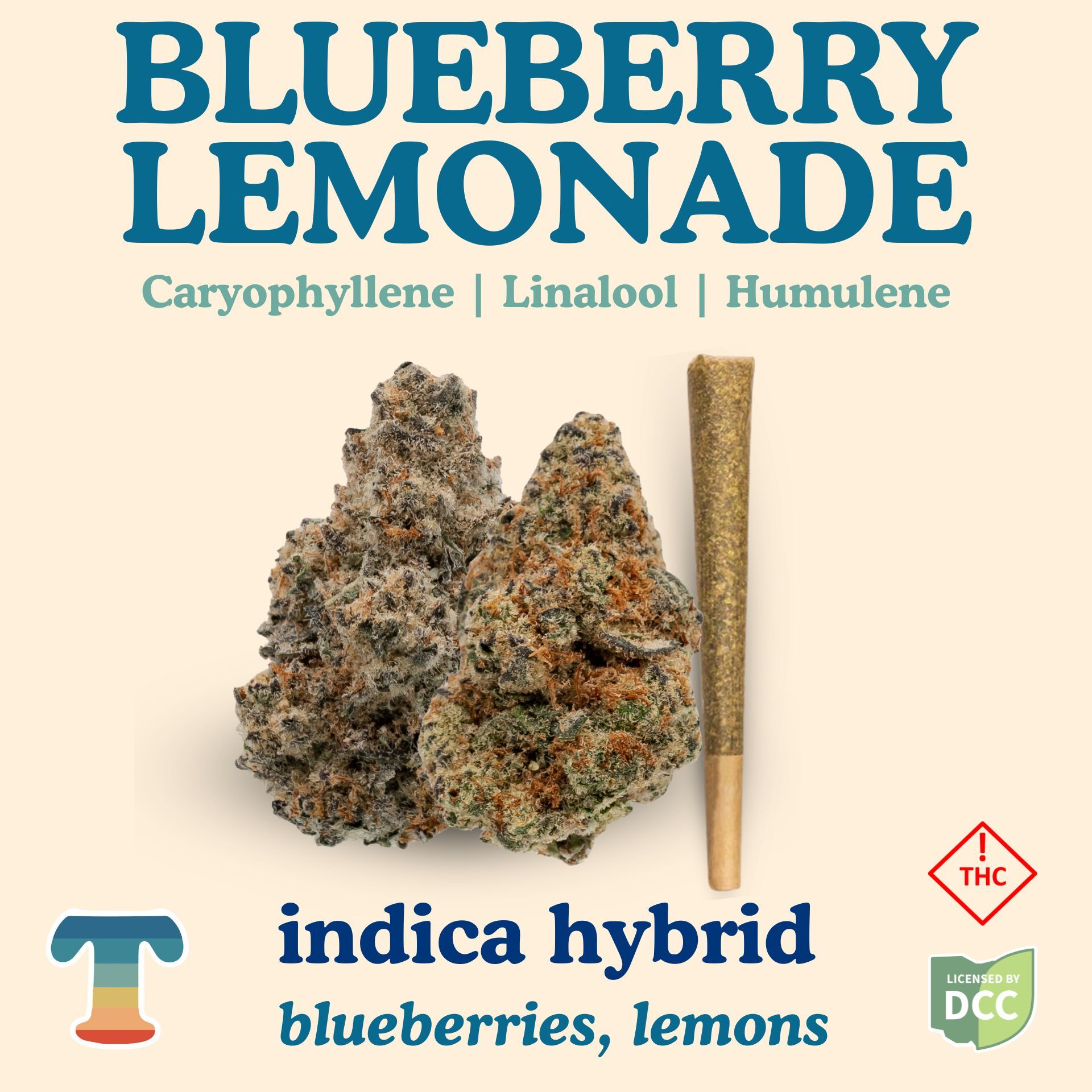 Blueberry Lemonade Raw Pre Roll