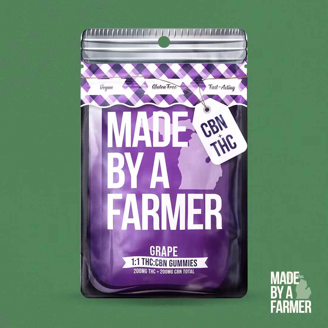 Made By A Farmer - Ratio Gummies - THC + CBN