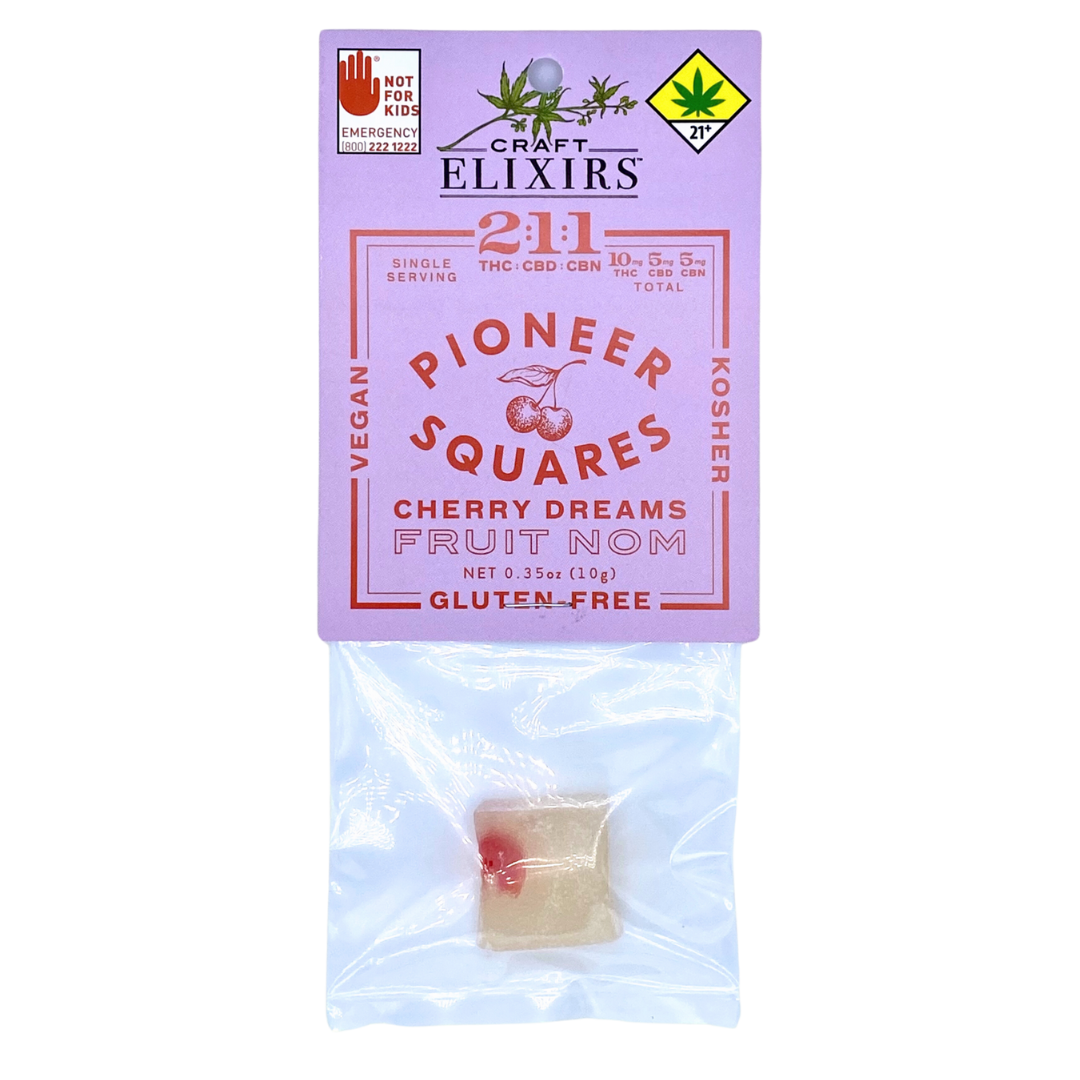 2:1:1 Gummies Cherry Dreams [Single](10mg THC/5mg CBD/5mg CBN)