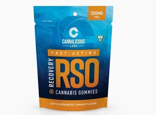 RSO Recovery Gummy - Mango- Sativa - HD 200mg
