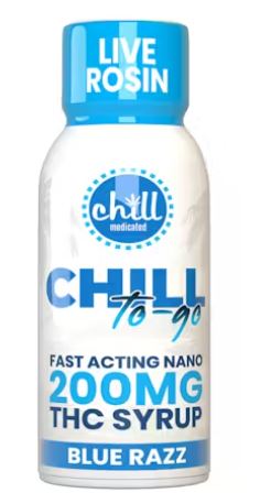 Infused Syrup | Rosin | Blue Razz | 200mg | Chill-To-Go
