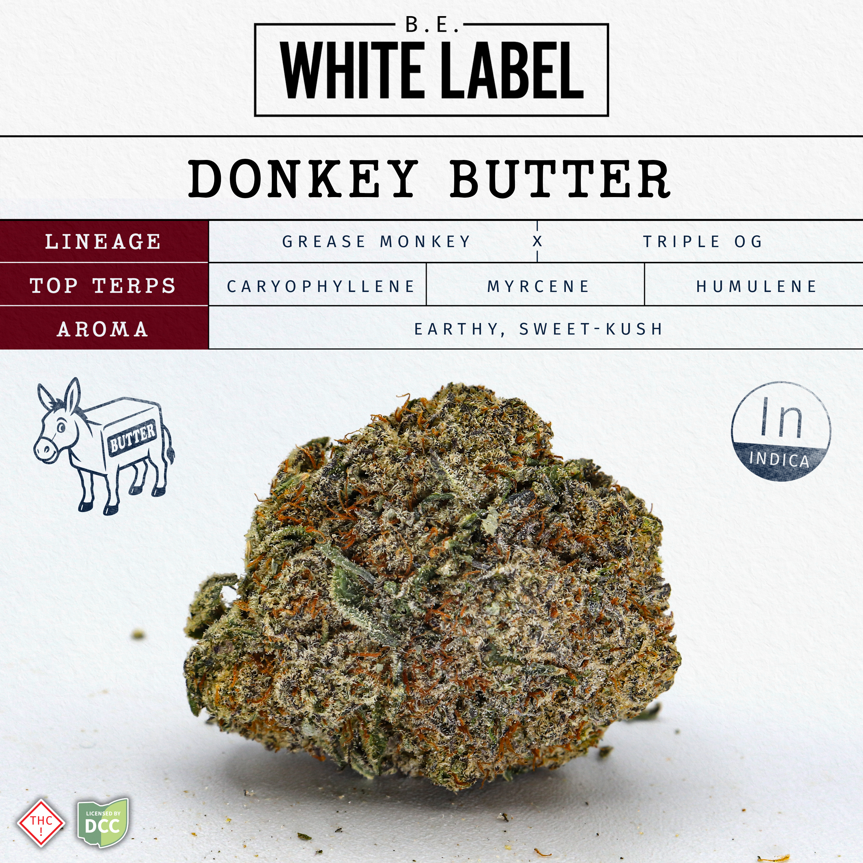 White Label: Donkey Butter - 2.83g