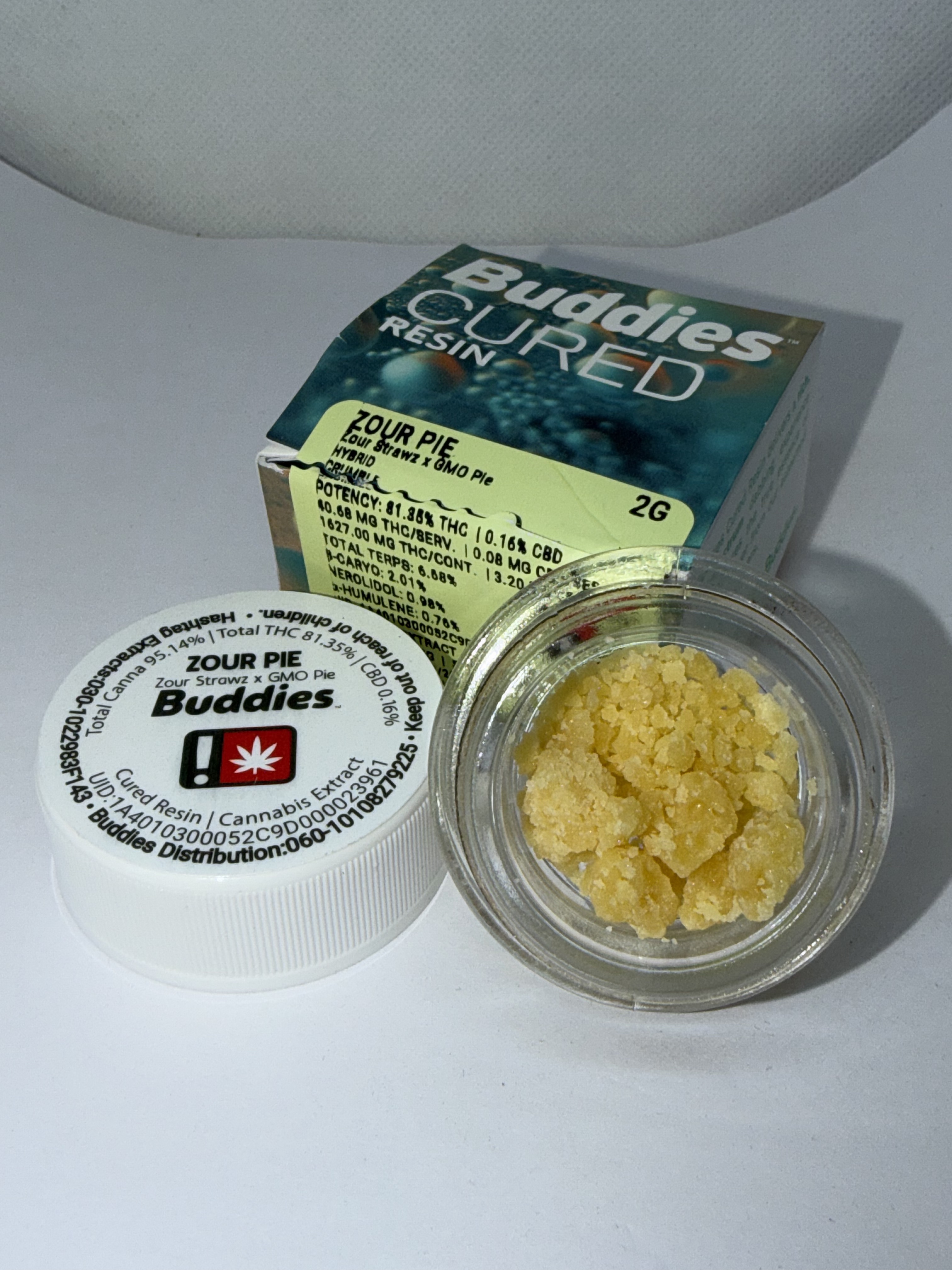 Extract Crumble Zour Pie