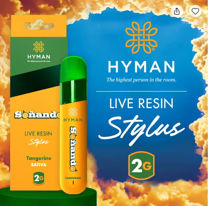 Hyman Stylus - Sonando - 2g Live Resin Disposable