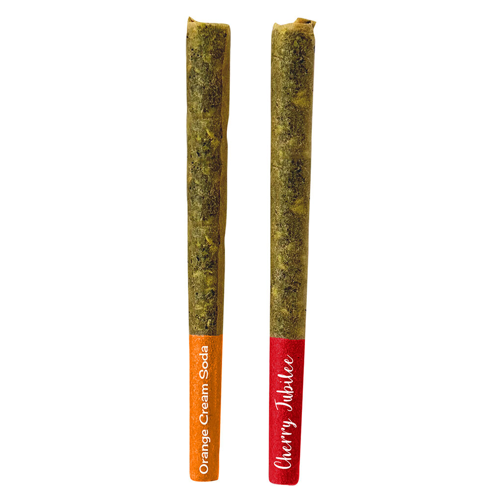 Dank Diner - Multi Strain Infused Pre-Roll Pack - (Orange Cream Soda & Cherry Jubilee) - 2x1g