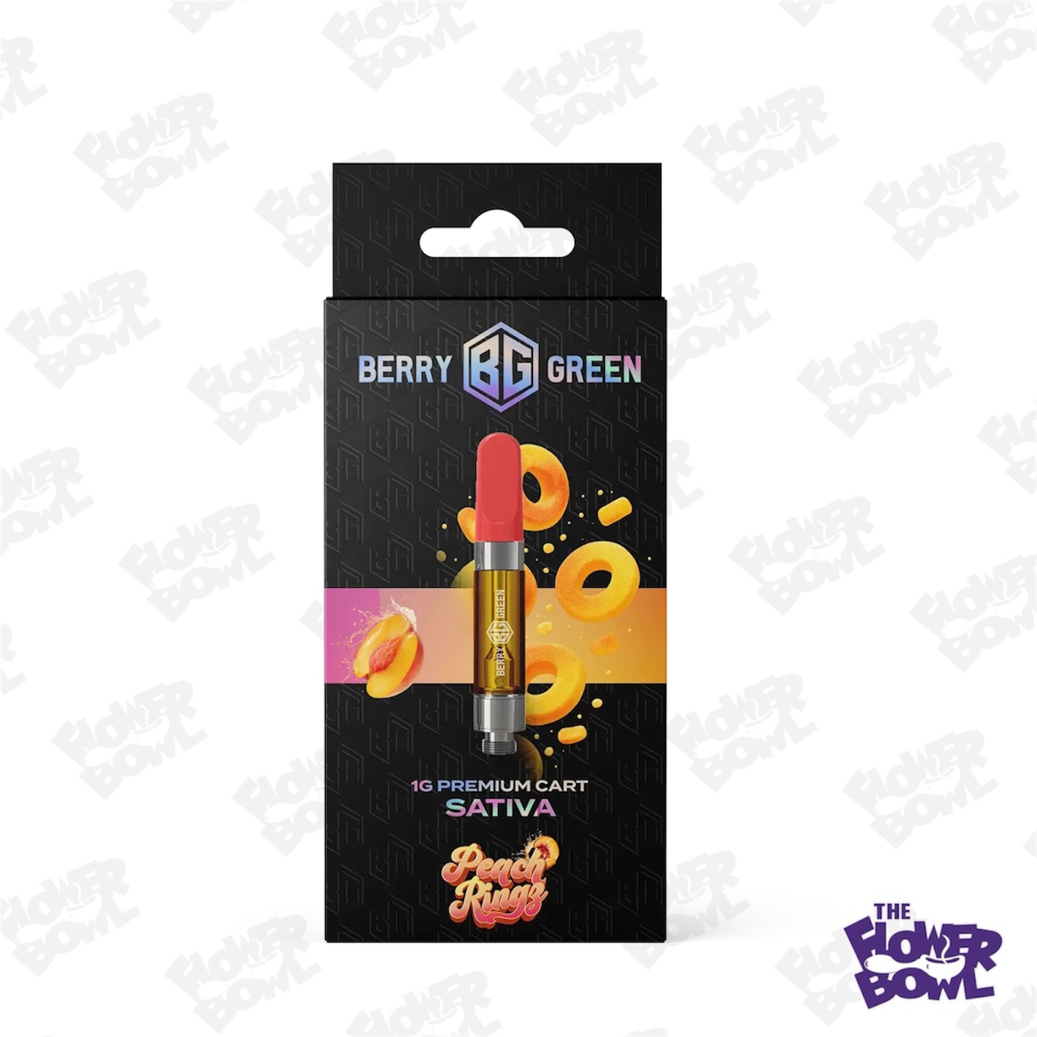 Berry Green: Peach Rings 1G Cart (S)