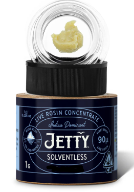 Jetty Crumpets Indica OCal Solventless Live Rosin