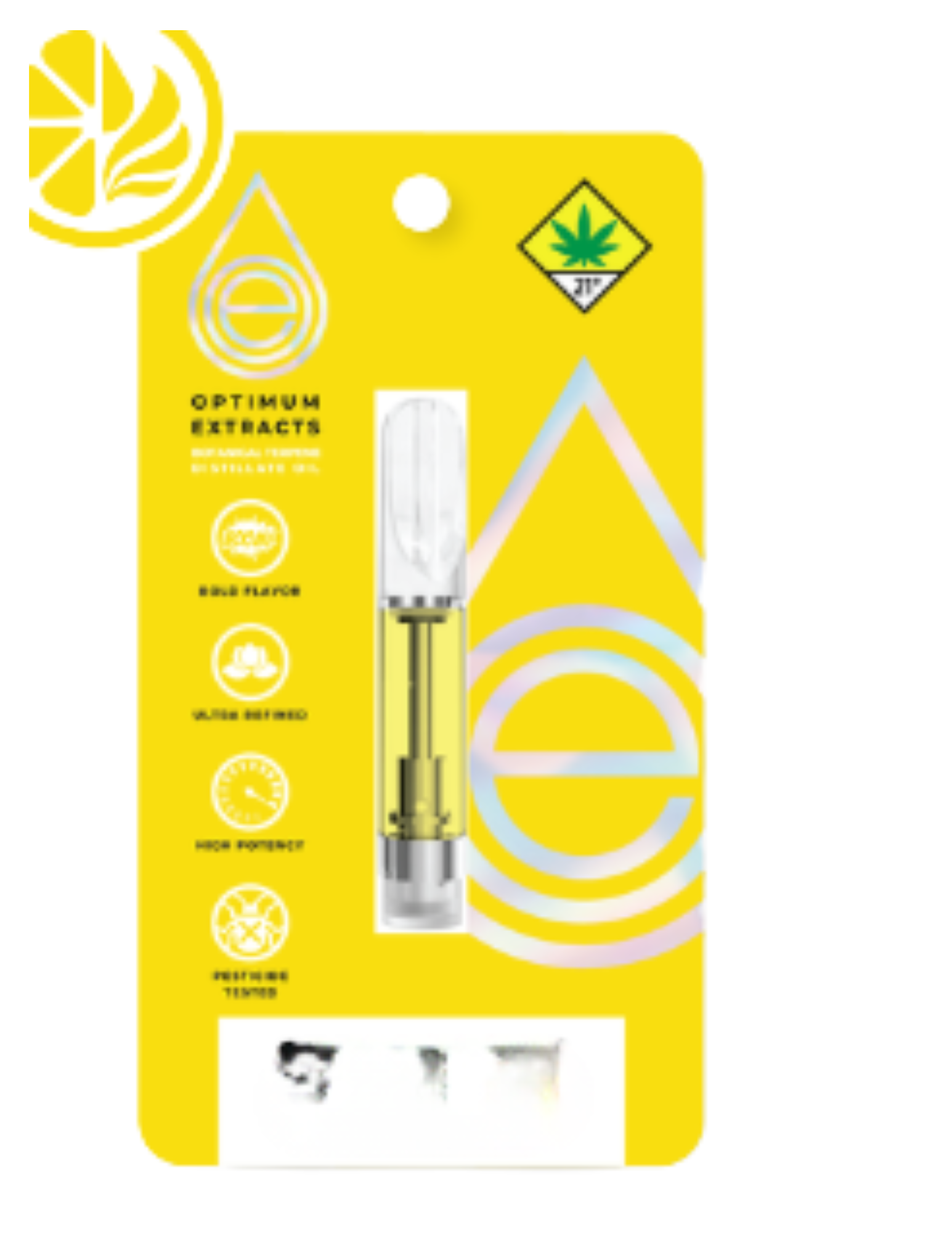 Optimum Extracts Strawberry Lychee (Indica) 1g Cartridge