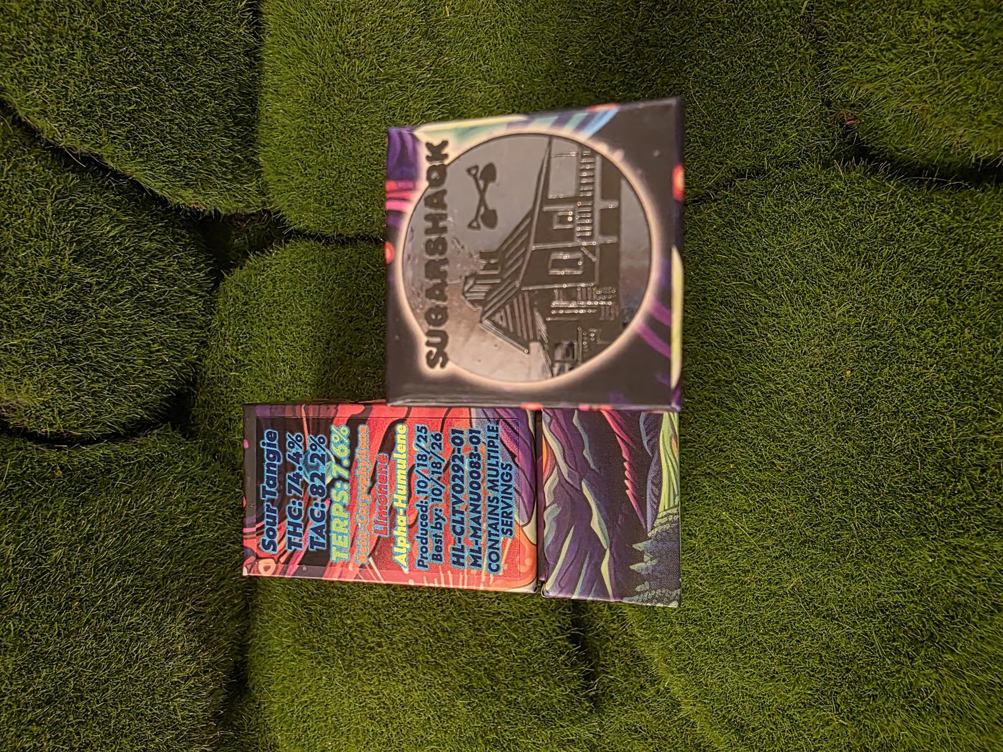 Live Rosin Vape Cart | Sour Tangie | Ridgetop Botanicals x Sugarshack Melts
