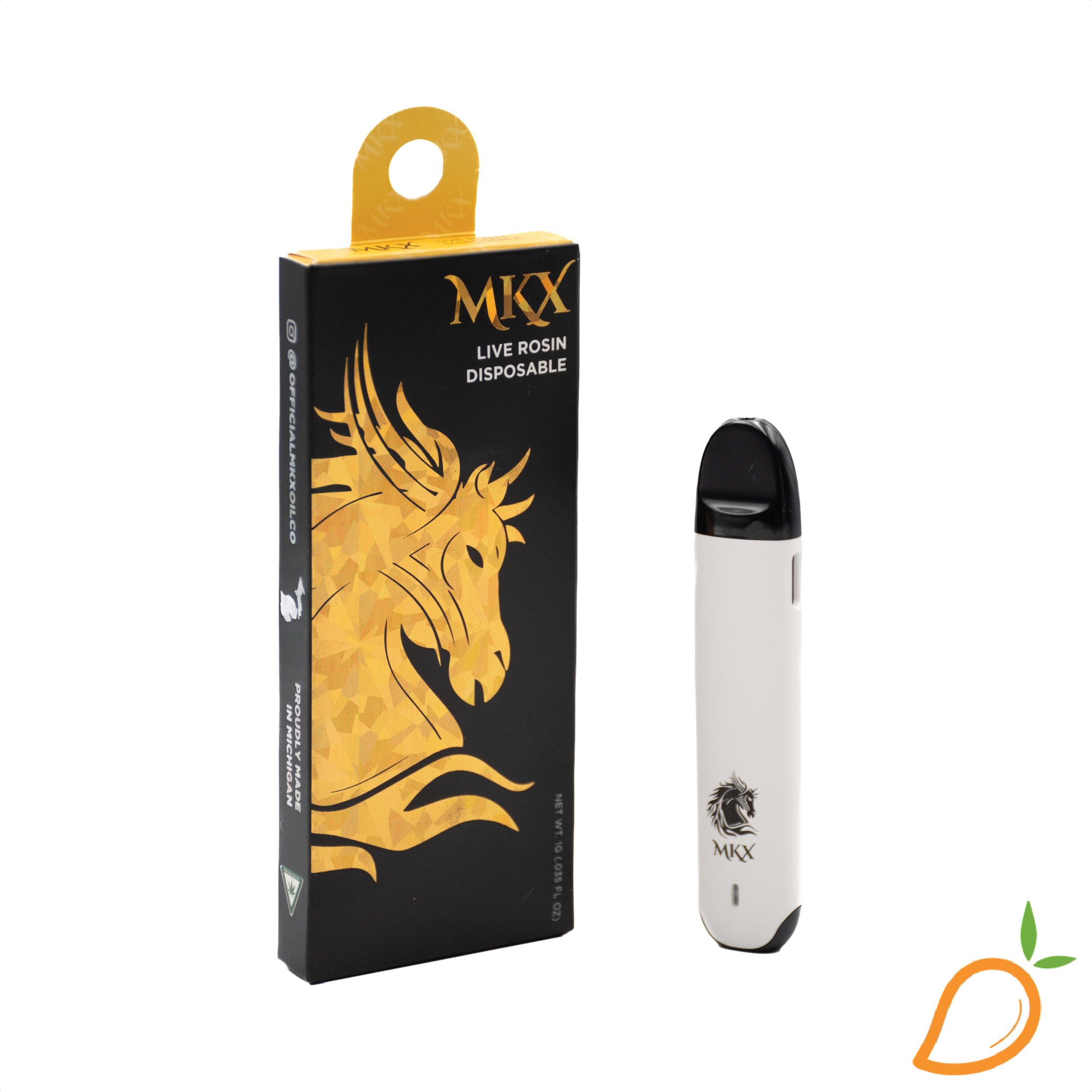 1g Biscotti Live Rosin Disposable Vape MKX