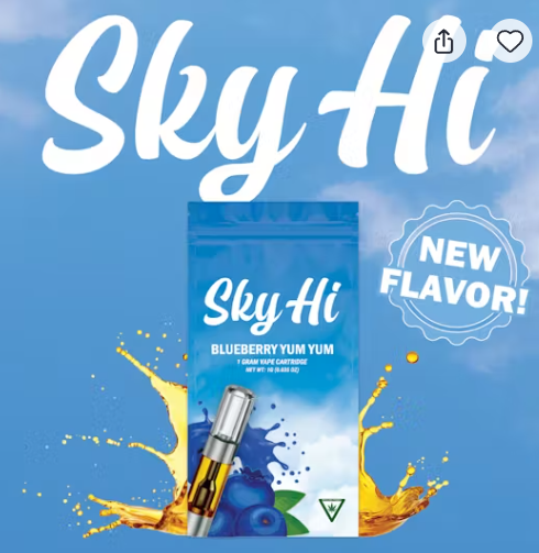 Blueberry Yum Yum | Vape Cart | 1g | Indica