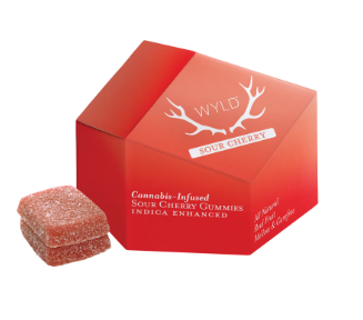 GUMMY SOUR CHERRY (I) [10PK] 100MG