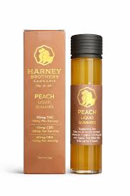 Harney Brother | liquid gummies | Peach | 50mg | 0.05g by Harney Brothers Cannabis - edibles cannabis product