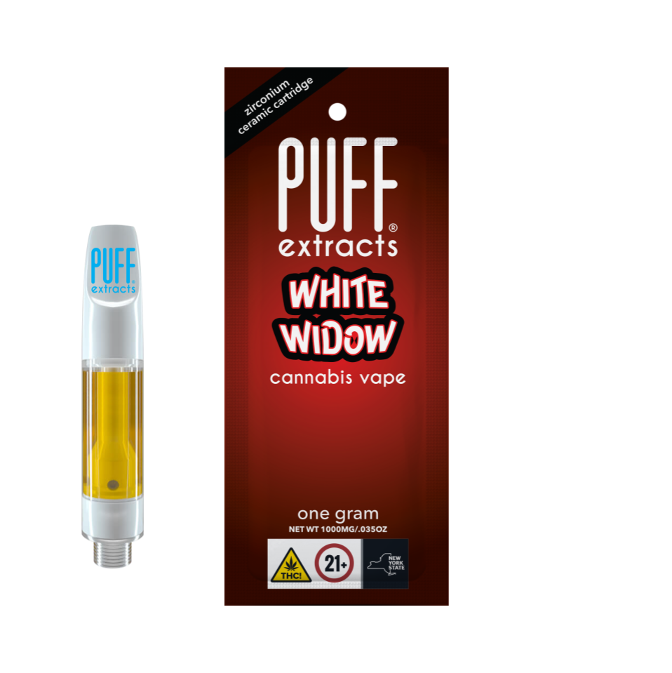 Puff Extracts | Vape | 510 | White Widow | Hybrid | THC 92.2%