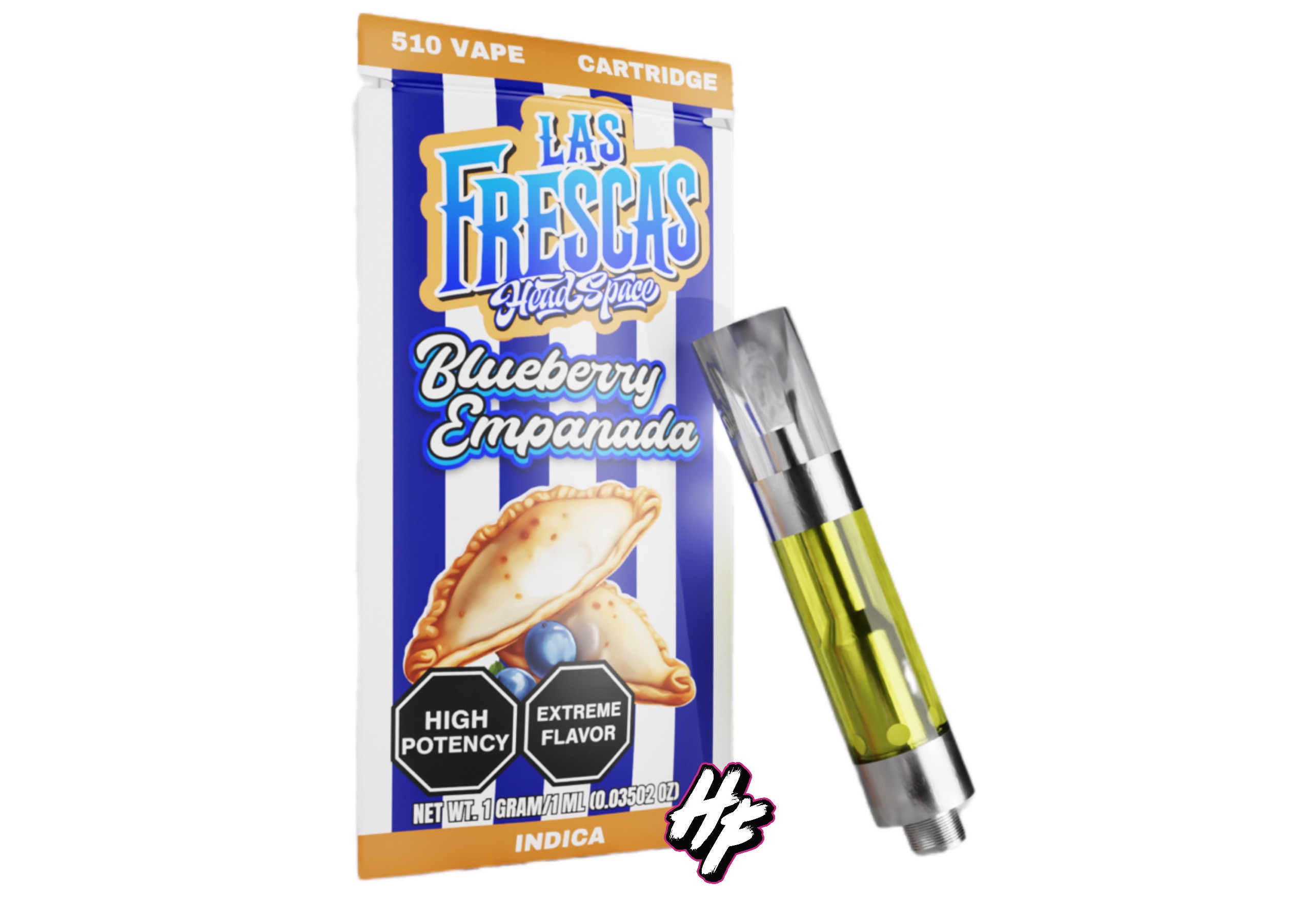 Blueberry Empanada Cart 1G
