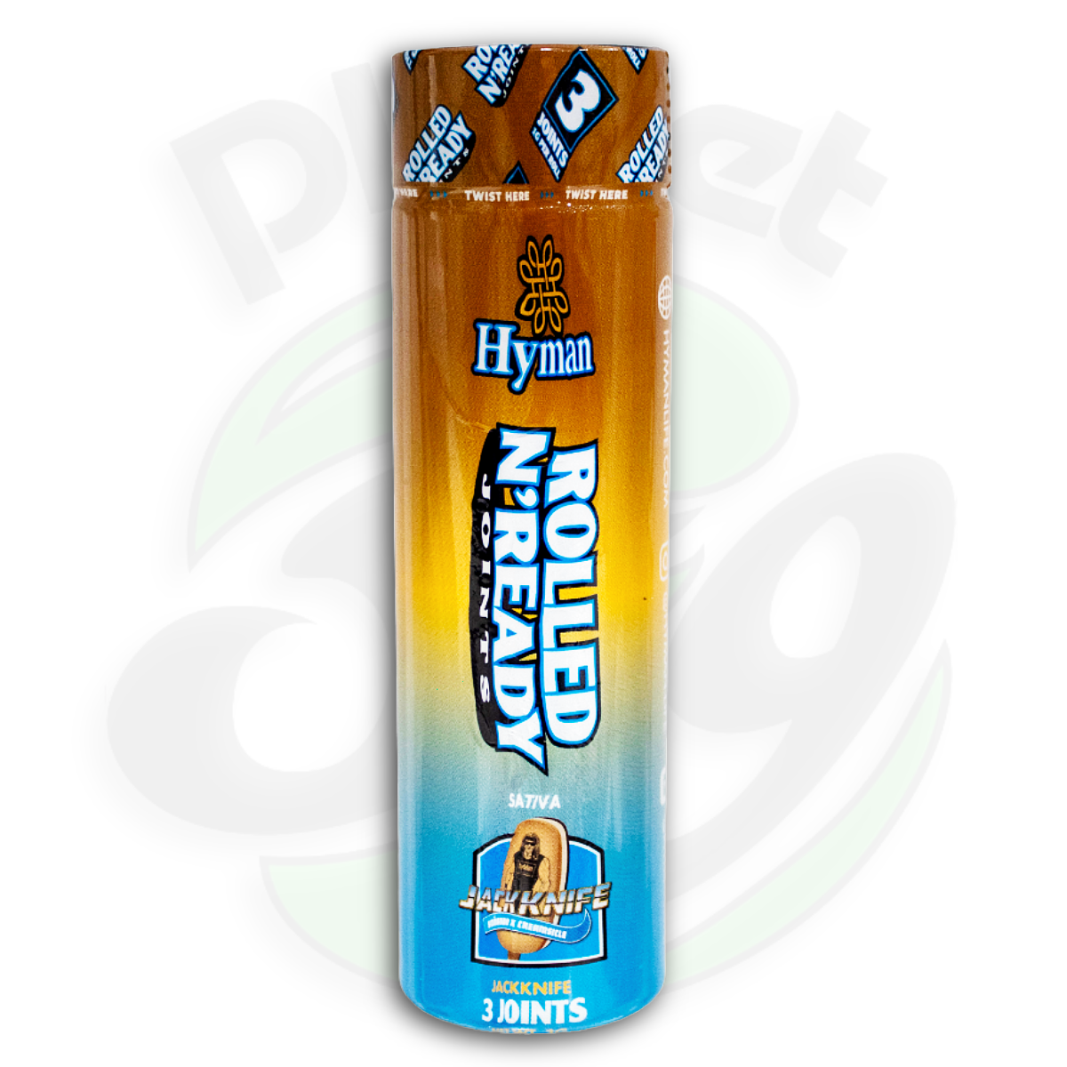 Rolled N' Ready | Kevin Nash - Jackknife | 3 x 1g Pre-roll Pack |