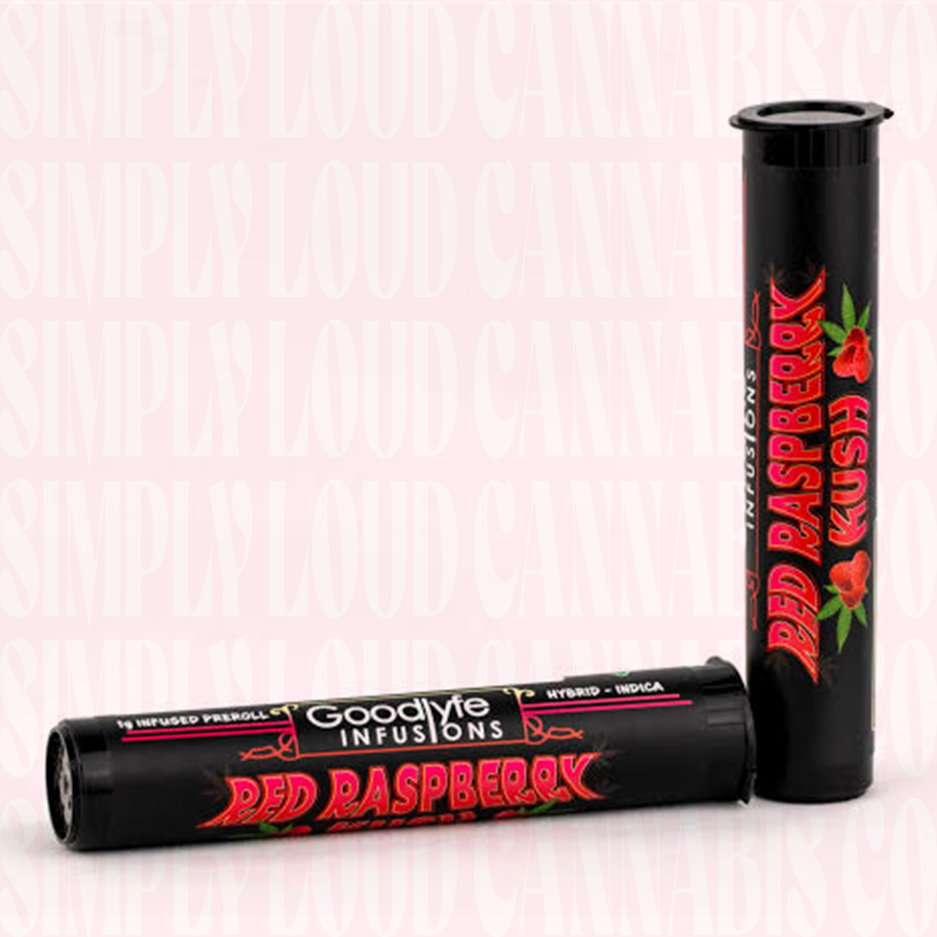 Goodlyfe Infused Pre Roll: Red Raspberry Kush